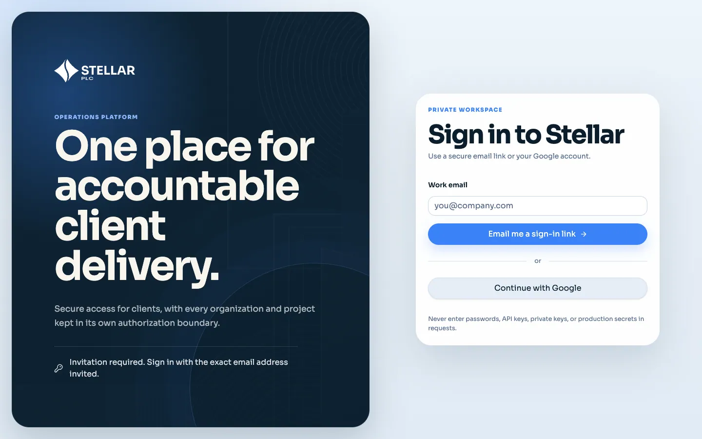 Stellar Client Portal 1/1